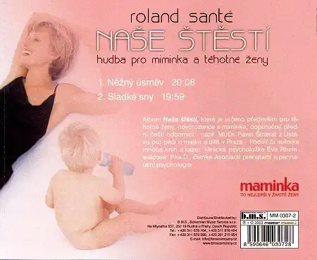 Roland Santé - Naše štěstí - CD /plast/