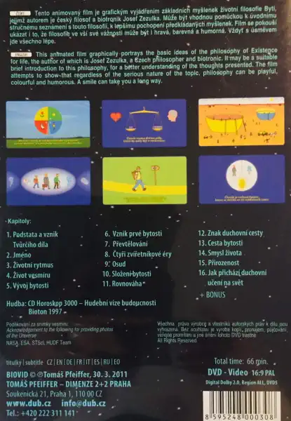 Bytí - Životní filosofie v obrazech - DVD /plast/