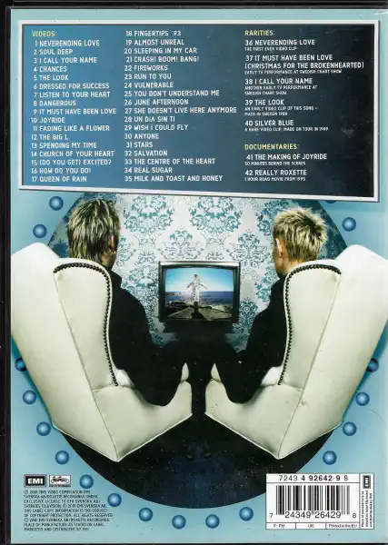 ROXETTE: All videos ever made & more ( bazarové zboží ) plast DVD