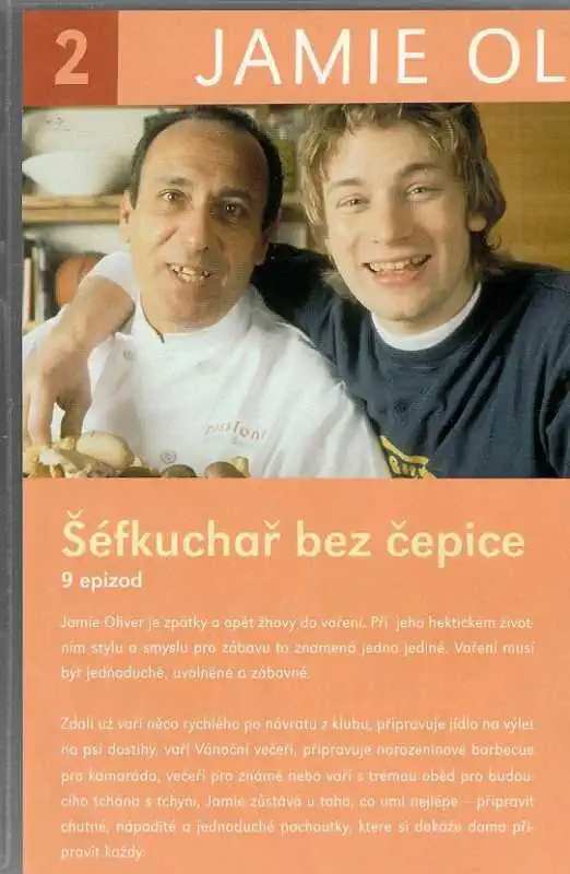 Šéfkuchař bez čepice 2 - Jamie Oliver 2 - disková edice ( bazarové zboží ) plast DVD