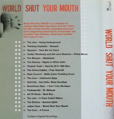 World Shut Your Mouth - 18 alternative videos - DVD /plast/