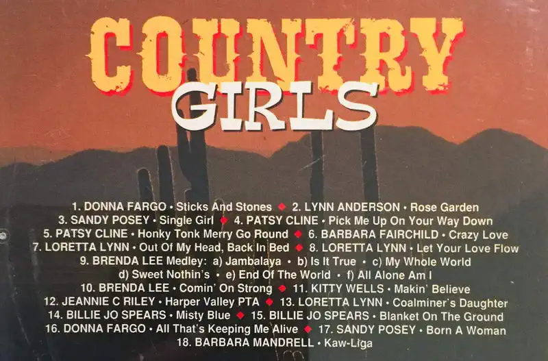 Country Girls - Various Artists - CD /plast/