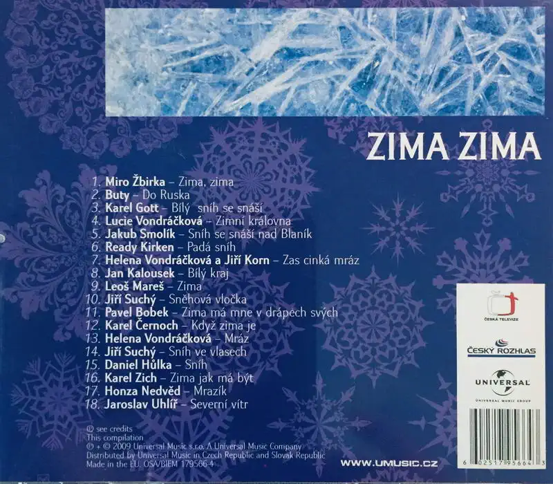 Zima zima - CD /plast/