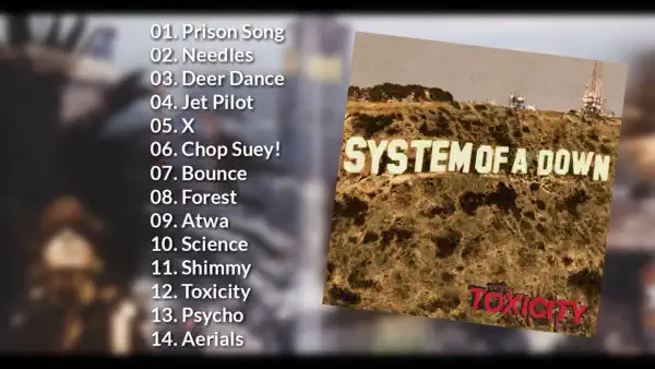 System of a Down - Toxicity - CD /plast/bazarové zboží/