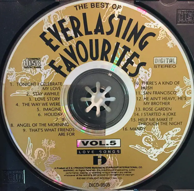 The Best of Everlasting Favourites - Vol. 5 - CD /plast/bazarové zboží/