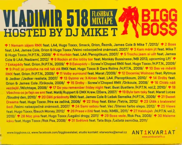 Vladimir 518 - Flashback - CD /digipack malý/bazarové zboží/