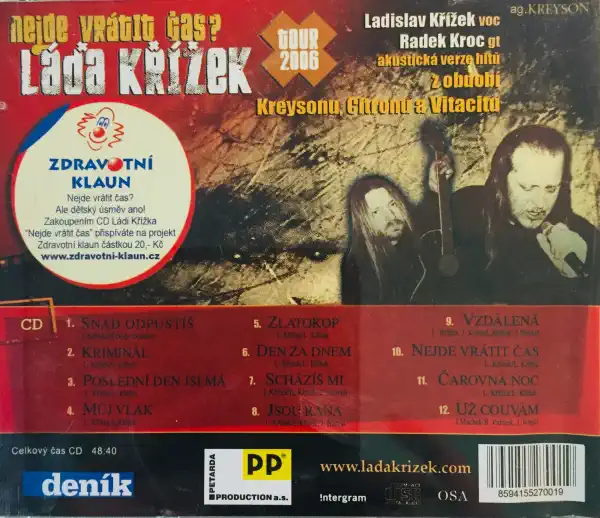 Láďa Křížek - Nejde vrátit čas? - CD /plast/