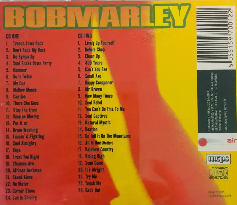Bob Marley - 2CD Set - 2xCD /plast/