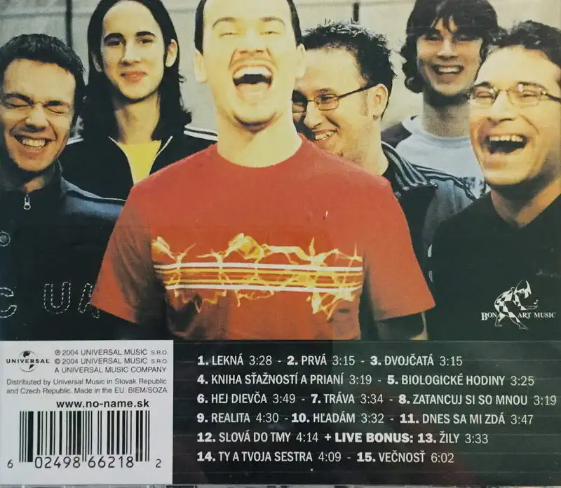 No Name - Slová do tmy - CD /plast/