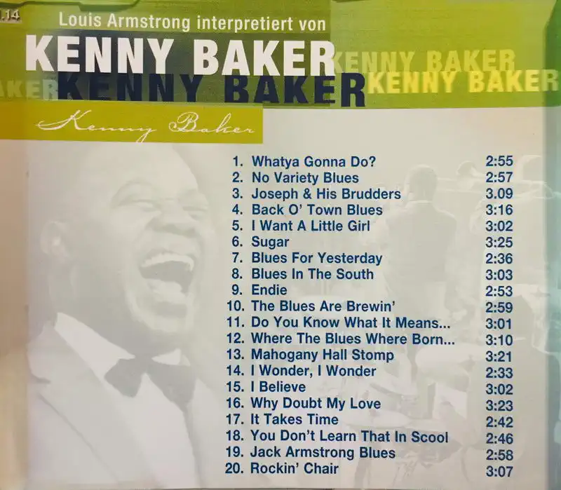 Louis Armstrong - Kenny Baker - Vol. 14 - 2xCD /plast/