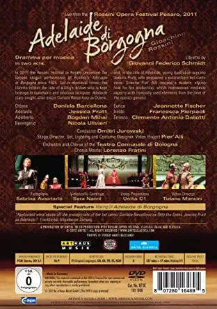 Adelaide di Borgogna - DVD plast bazarové zboží 