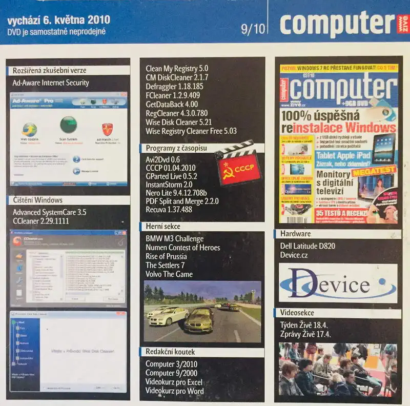 Computer 9/10 - DVD-ROM /pošetka malá/