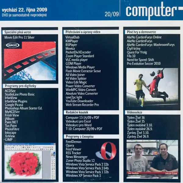 Computer 20/09 - DVD-ROM /pošetka malá/