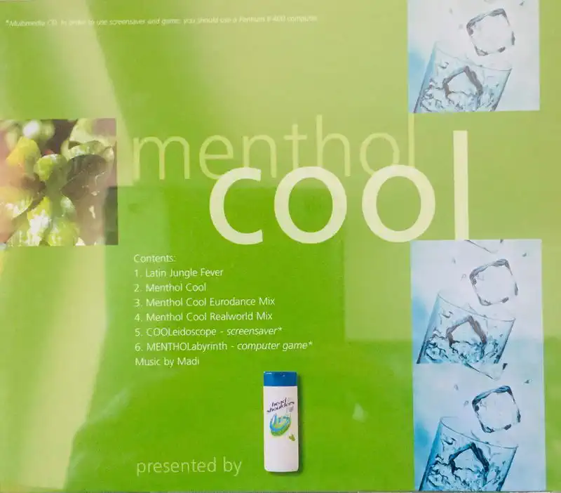 Menthol Cool - CD-ROM /plast/