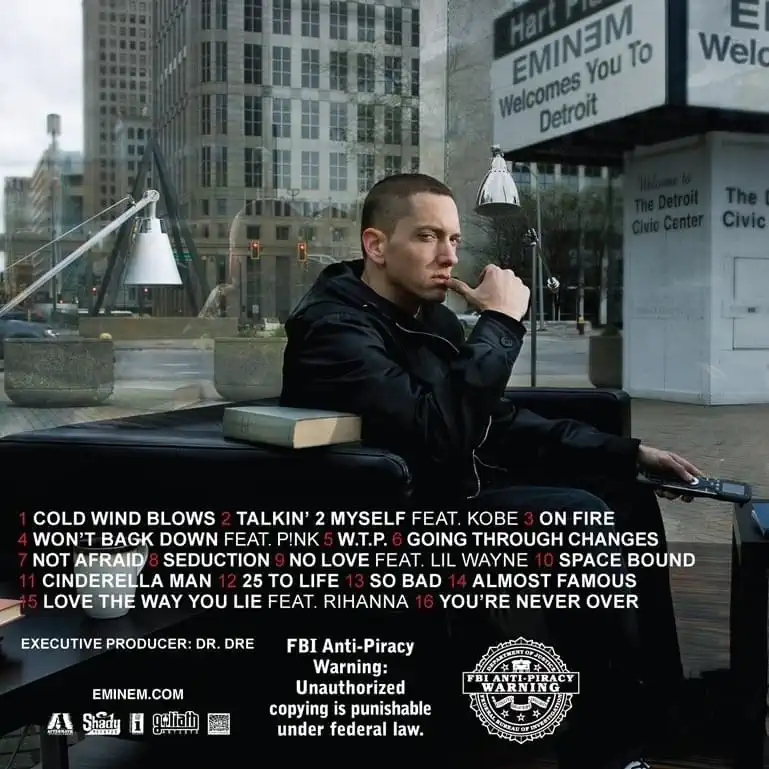Eminem - Recovery - CD /plast/