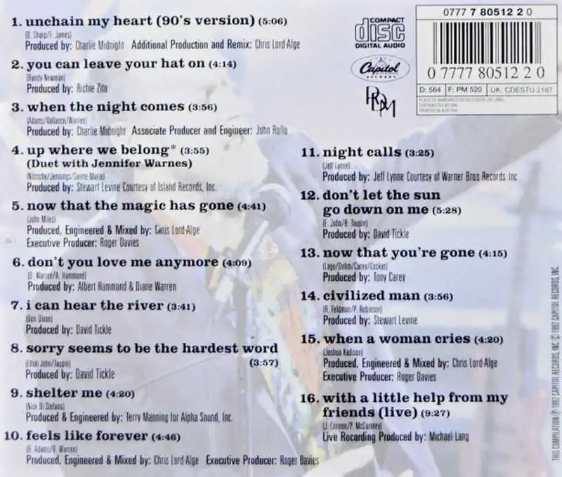 Joe Cocker - The Best of Joe Cocker - CD /plast/