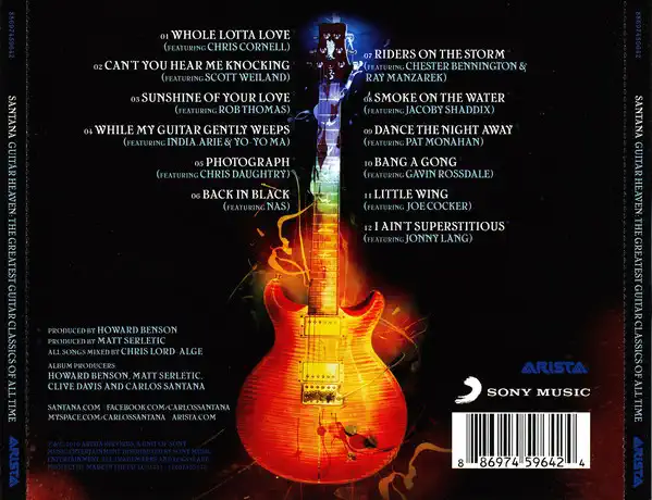 Santana - Guitar Heaven - CD /plast/