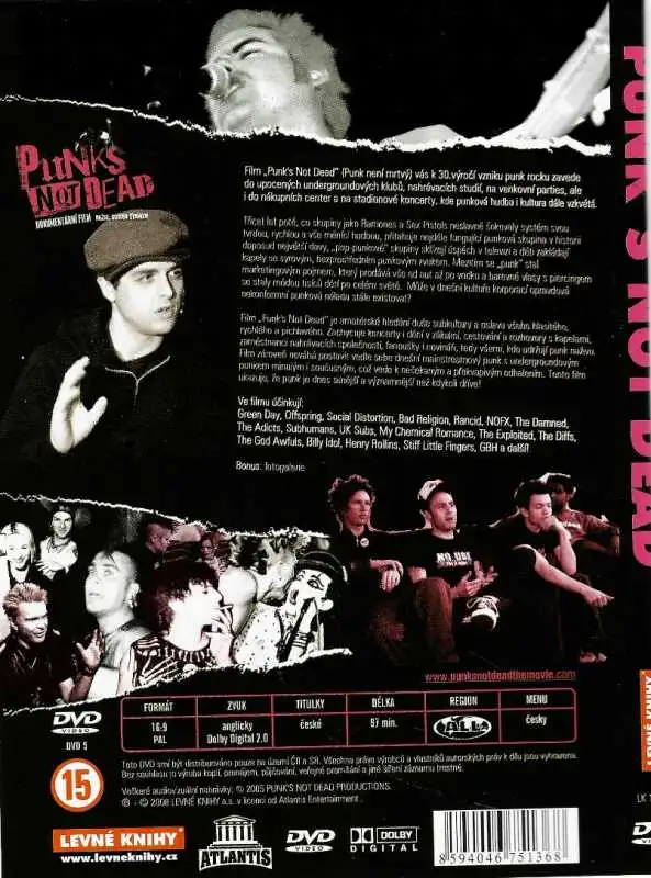 Punk's Not Dead - DVD plast 