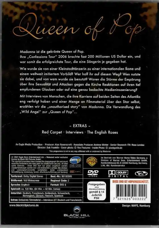 Madonna - Queen of Pop - DVD plast