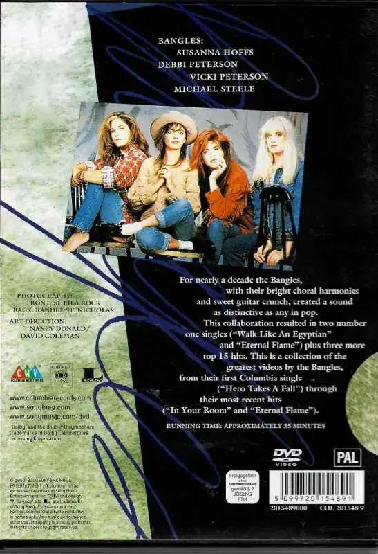 Bangles - Createst hits - DVD plast