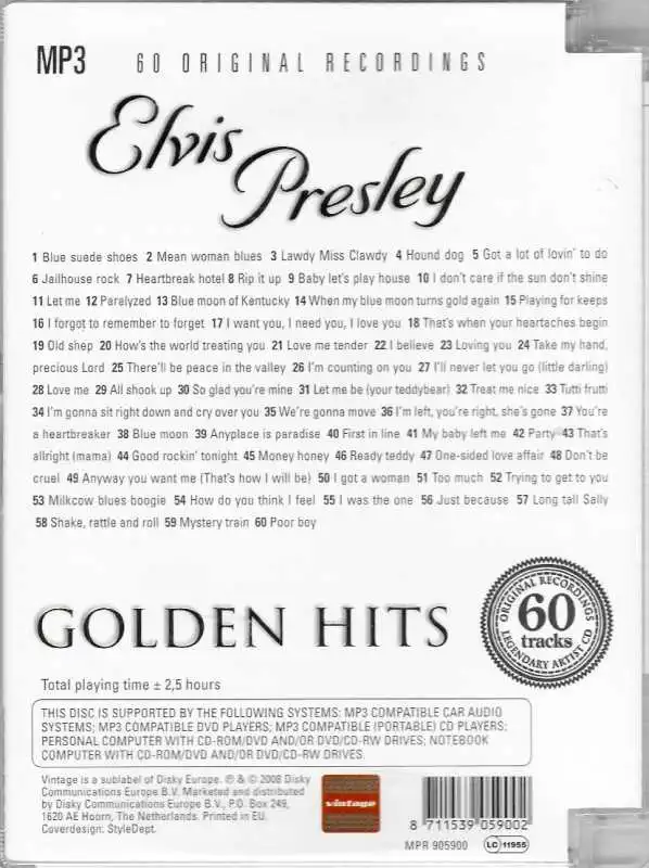 Elvis Presley - Golden Hits - CD bazarové zboží 
