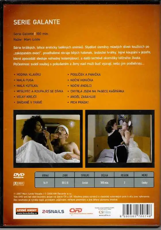 Serie Galante ( plast ) DVD