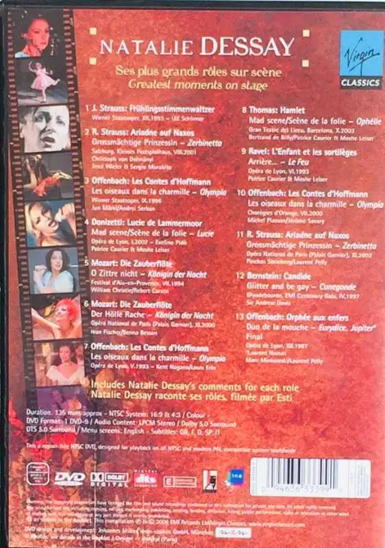 Natalie Dessay - Le Miracle d'une Voix - DVD /plast/