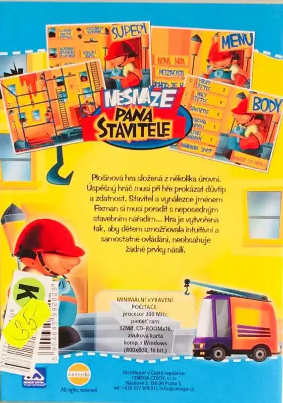 Nesnáze pana stavitele - PC CD-ROM /plast/