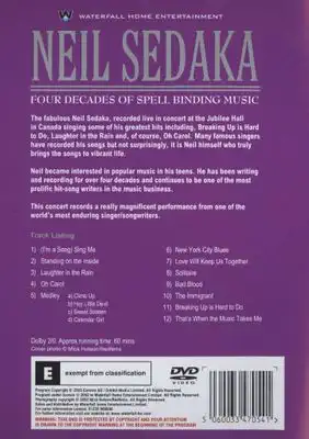 Neil Sedaka - Live in Concert at the Jubilee Hall - DVD /plast/