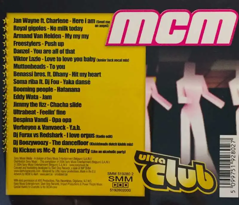 MCM - Ultra Club - CD /plast/