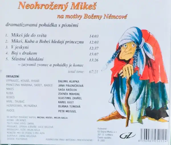 Neohrožený Mikeš - CD /plast/