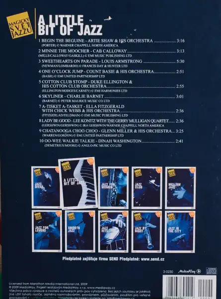 Magický svět jazzu - A Little bit of Jazz - CD /pošetka/