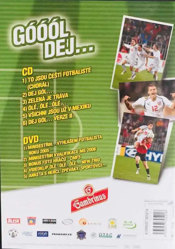 Góóól dej... - MS Německo 2006 - DVD+CD /plast/