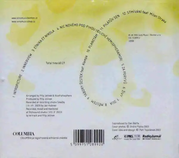 Dan Bárta - Entropicture - CD /plast/