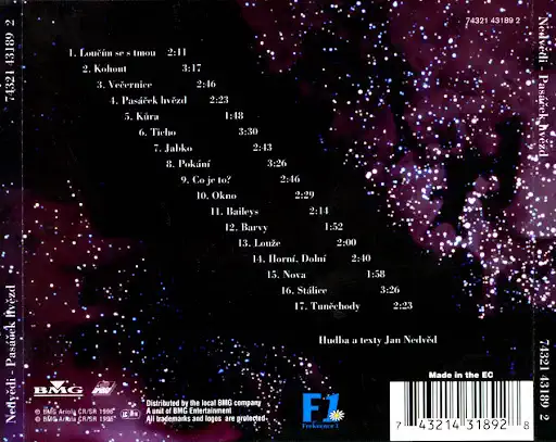 Nedvědi - Pasáček hvězd - CD /plast/