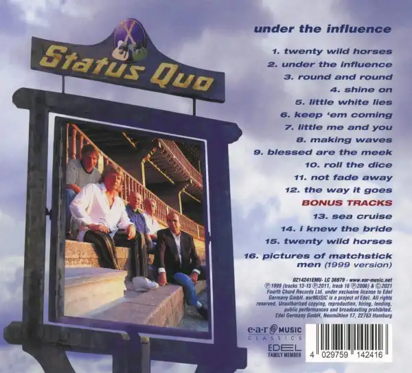 Status Quo - Under the Influence - CD /plast/
