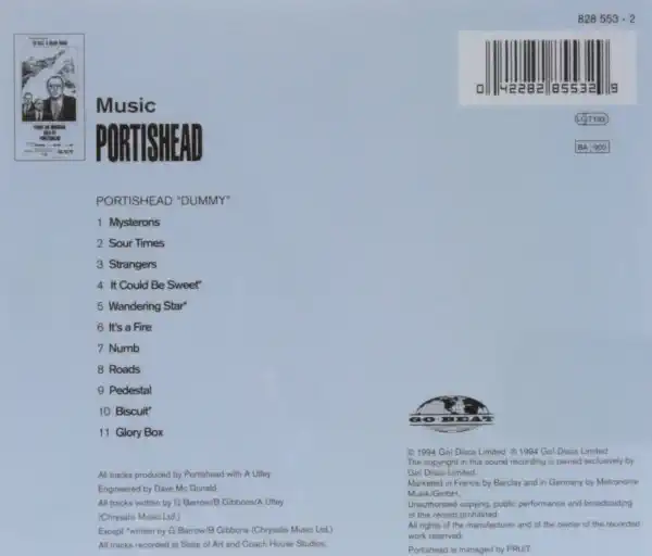 Portishead - Dummy - CD /plast/