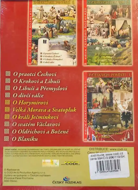 Z českých pověstí - 3xCD /pošetka/