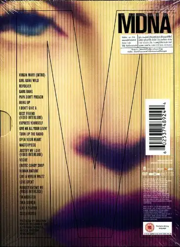 MDNA - World Tour - DVD /plast/