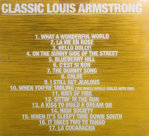 Louis Armstrong - Classic - CD /pošetka/