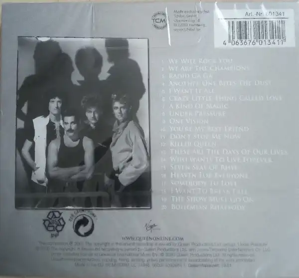 QUEEN - Absolute Greatest / CD /