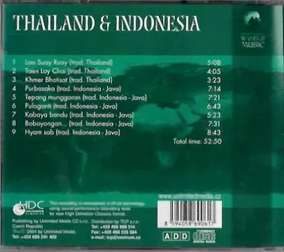 Thailand + Indonesia - CD /bazarové zboží/