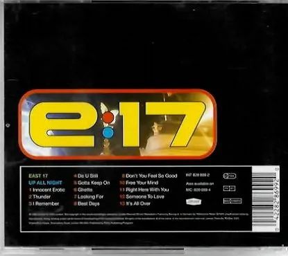 EAST 17 - Up all night - CD /bazarové zboží/