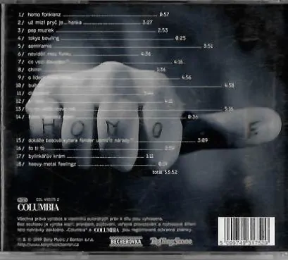 J.A.R.- Homo fonkianz - CD /bazarové zboží/