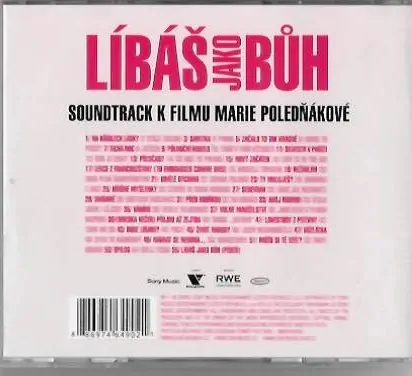 Líbáš jako bůh - CD /bazarové zboží/