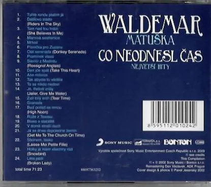 Waldemar Matuška - Co neodnesl čas - CD /bazarové zboží/