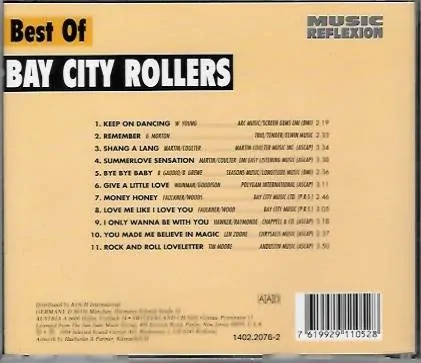 Bay City Rollers - Best of - CD 