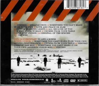 U2 - How to dismantle an atomic bomb - CD /bazarové zboží/