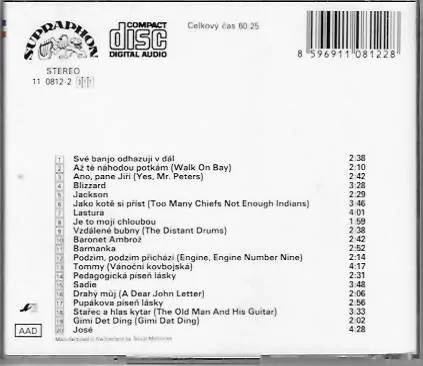 Jiří Grossmann - Své banjo odhazuji v dál - CD /bazarové zboží/