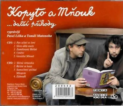 Miloslav Švandrlík - Kopyto a Mňouk...další příběhy - 2 CD /bazarové zboží/